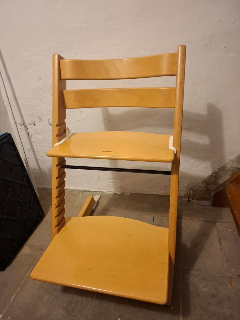 Stokke tripp trapp naturel, Kinderen en Baby's, Ophalen, Zo goed als nieuw, Meegroeistoel
