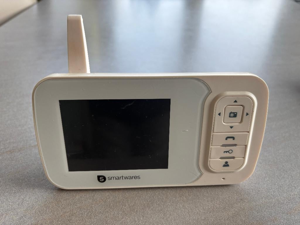 Video deurbel Smartwares VD38W, Enlèvement ou Envoi, Fonction de conversation, Utilisé, Sans fil