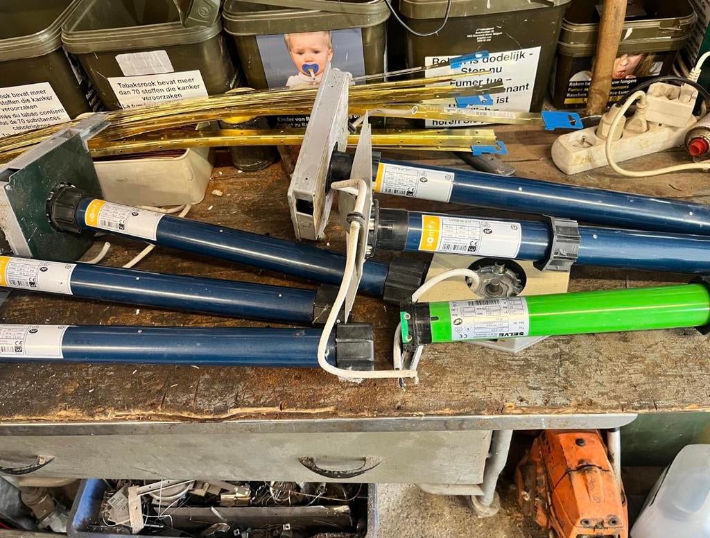 Motor electrische rolluiken, Bricolage & Construction, Volets, Enlèvement, Comme neuf