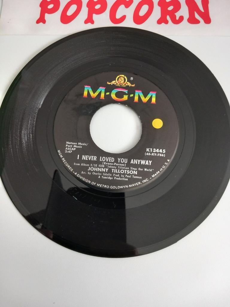 JOHNNY TILLOTSON. OLDIES TEENAGER USA 45T, Pop