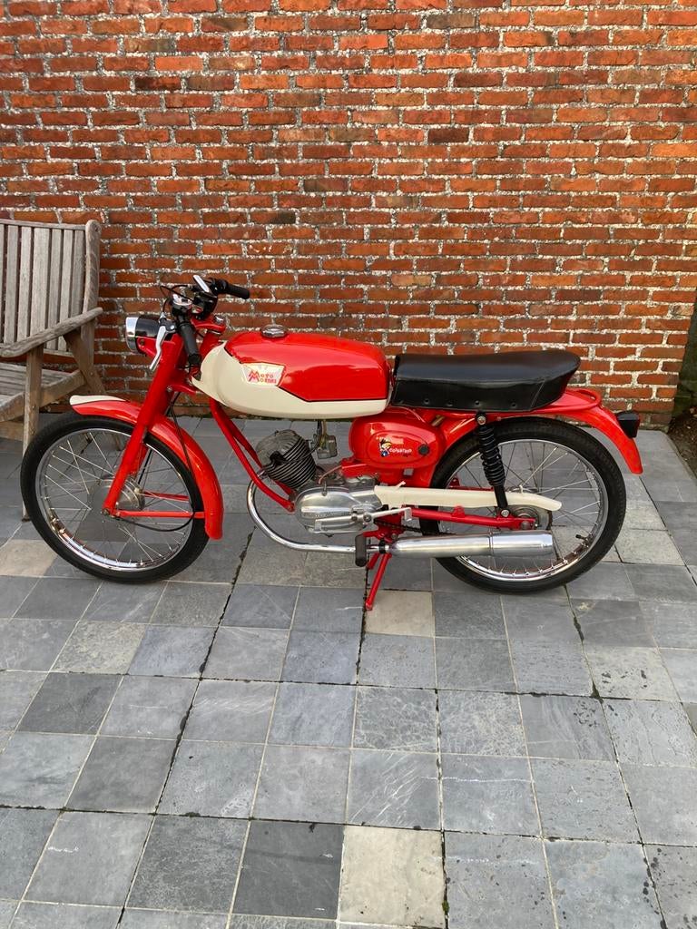 Moto Morini Corsarino, Fietsen en Brommers, Brommers | Oldtimers, 49 cc, Klasse B (45 km/u), 4 versnellingen, Ophalen