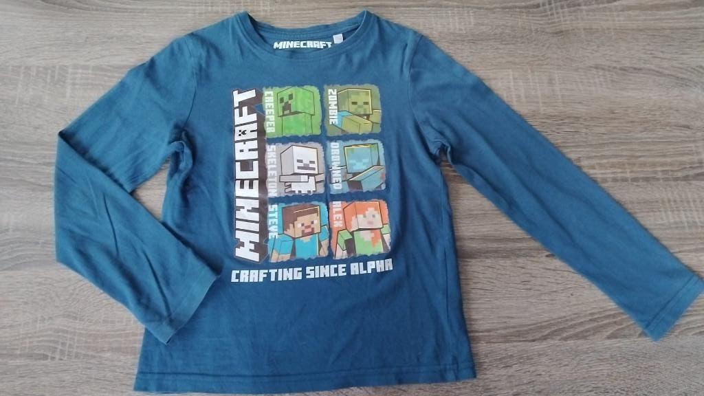 t-shirt 122, Kinderen en Baby's, Kinderkleding | Maat 122, Ophalen, Gebruikt, Minecraft, Shirt of Longsleeve