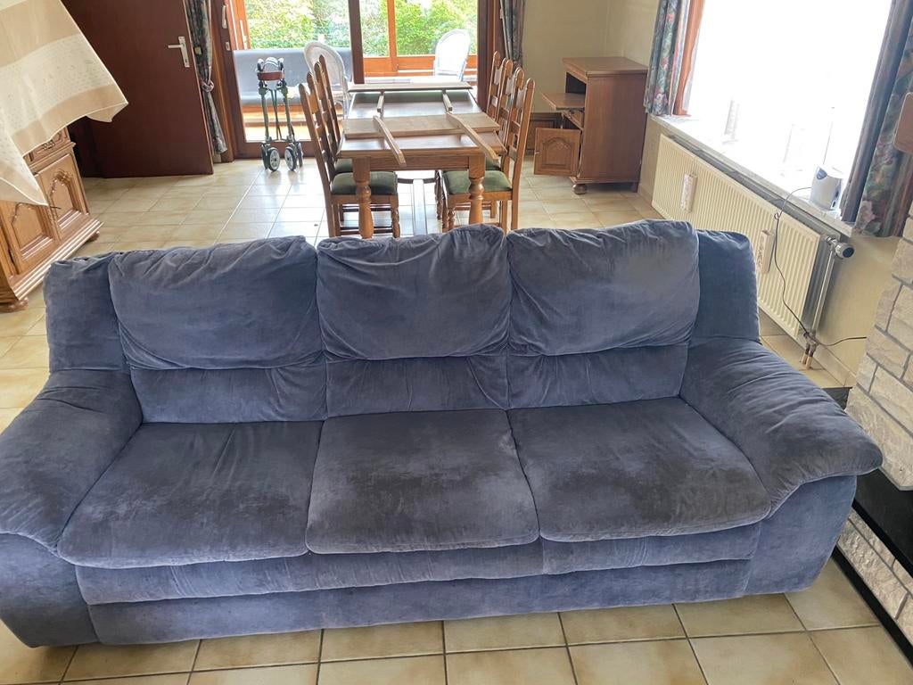 3-zits sofa, Huis en Inrichting, Ophalen, Gebruikt, Minder dan 75 cm, 150 tot 200 cm