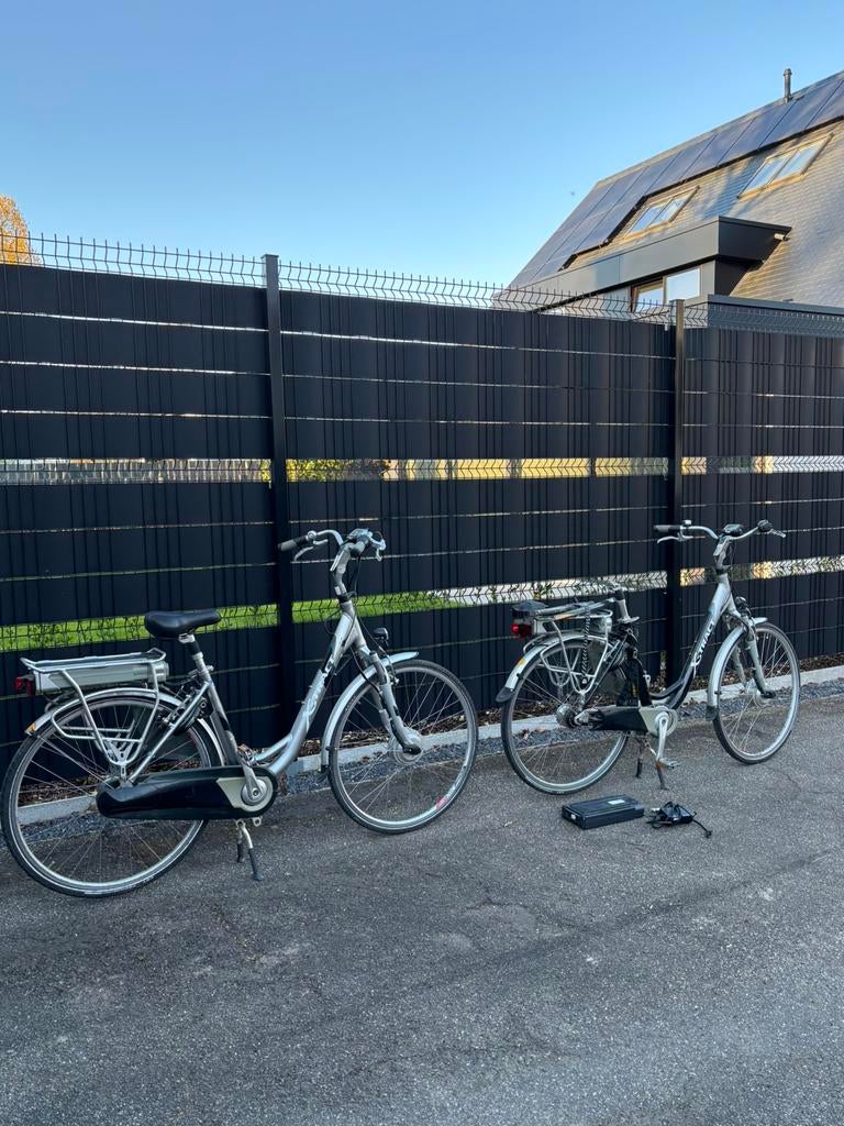 2 elektrische fietsen, Fietsen en Brommers, Ophalen, Zo goed als nieuw