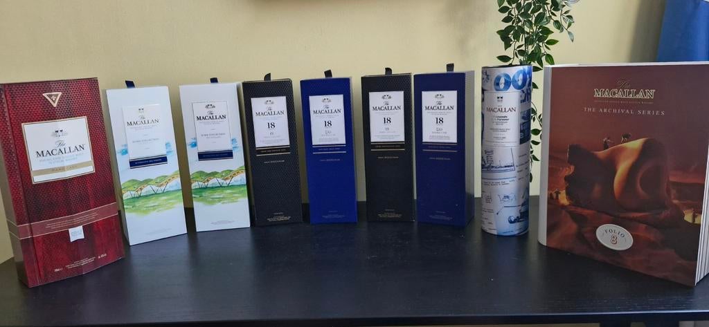 The Macallan whisky oa 007 sherry cask the distillery, Ophalen of Verzenden, Nieuw, Overige gebieden, Overige typen