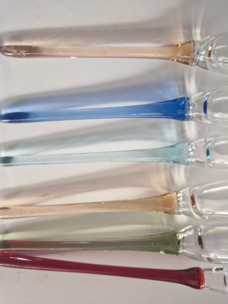 6 coupes à champagne vintage, Collections, Enlèvement