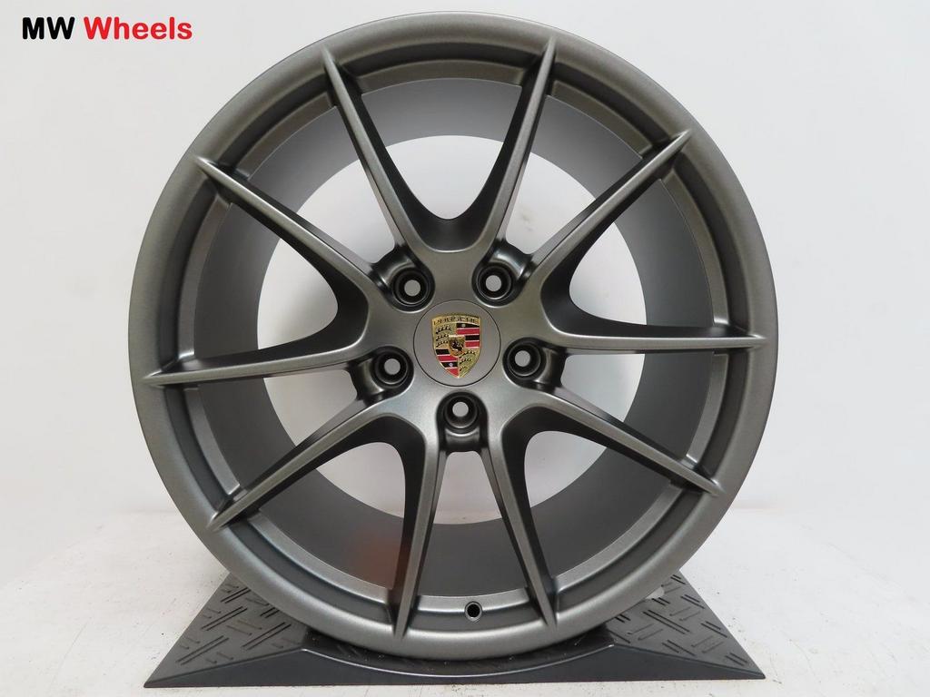 Originele Porsche Boxster Cayman 20 inch velgen Titan grey, Auto-onderdelen, Banden en Velgen, Gebruikt, Velg(en), -, -