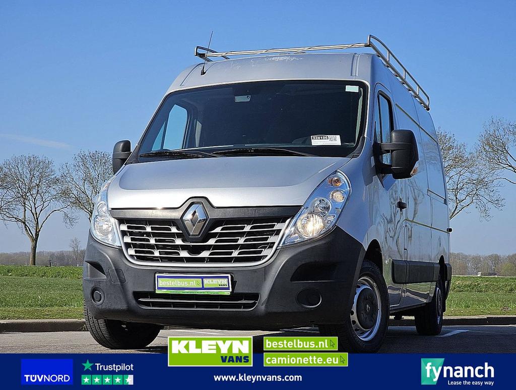 Renault MASTER 2.3 L2H2 Imperiaal NAP!, Auto's, Bestelwagens en Lichte vracht, Renault, Bedrijf, Zilver of Grijs, Te koop