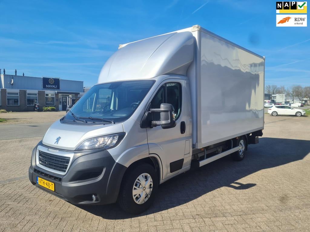 Peugeot Boxer 2.2 BlueHDi 165 L4 3.5t Bakwagen, Bj 2023, Stof, Gebruikt, 4 cilinders, Start-stop-systeem