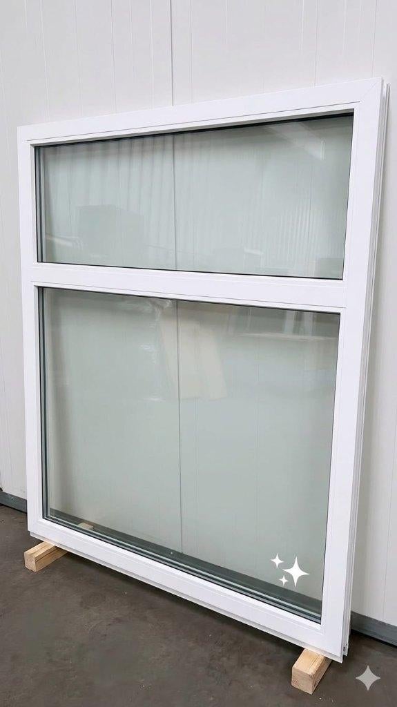 Châssis PVC Aluplast NEUF 130x150 – Double vitrage, Bricolage & Construction, Vitres, Châssis & Fenêtres, Enlèvement ou Envoi