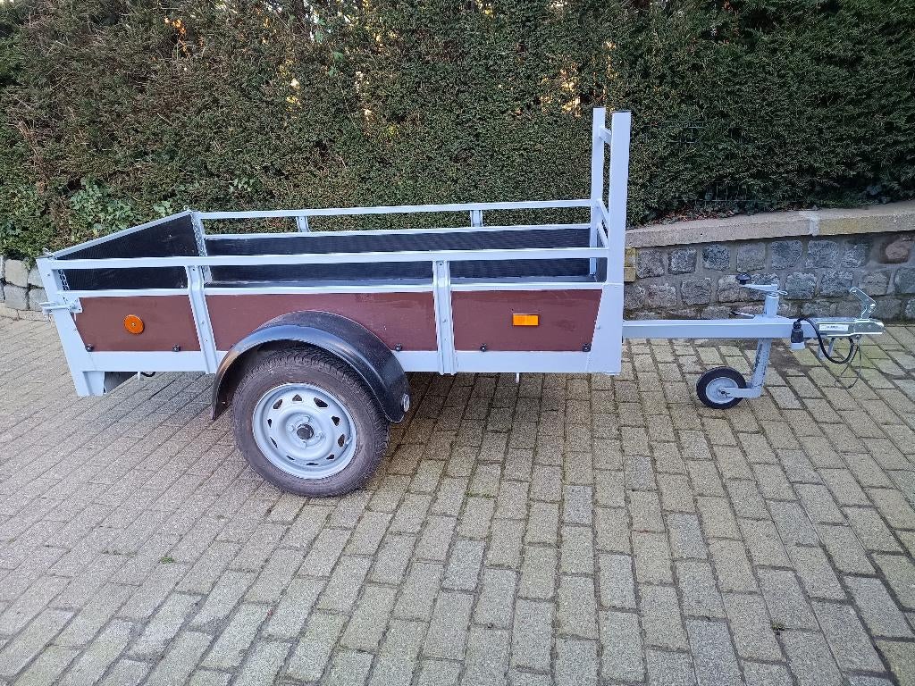 AANHANGWAGEN MET BÂCHE, Ophalen, Gebruikt