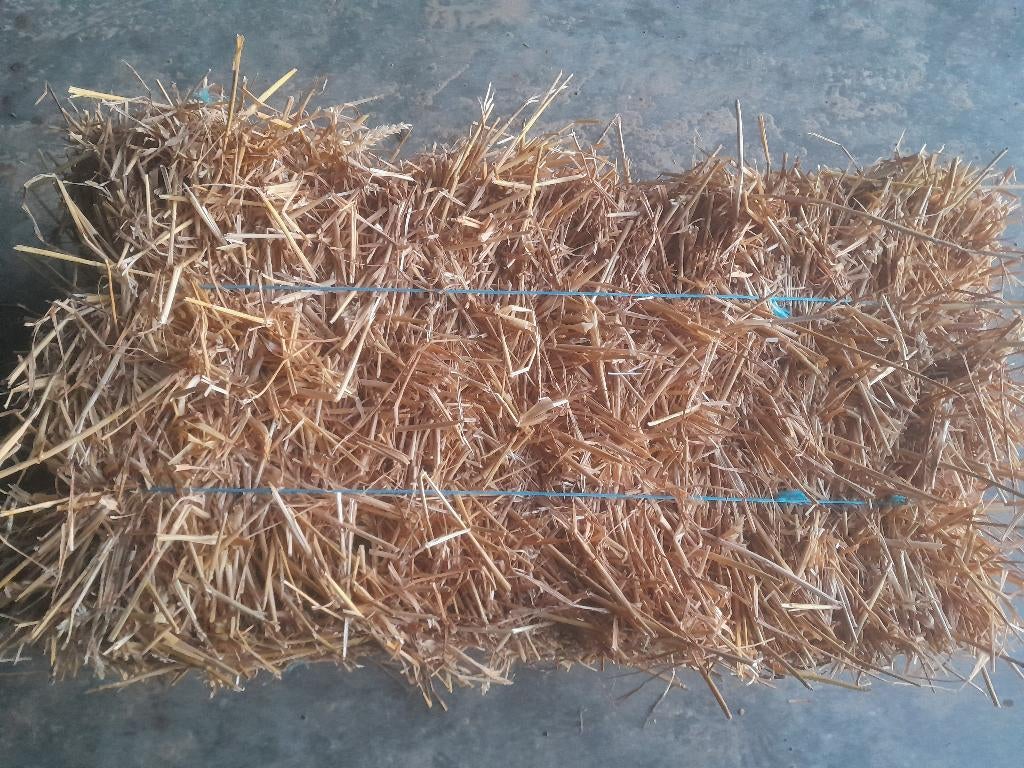 Stro tarwestro, Ophalen