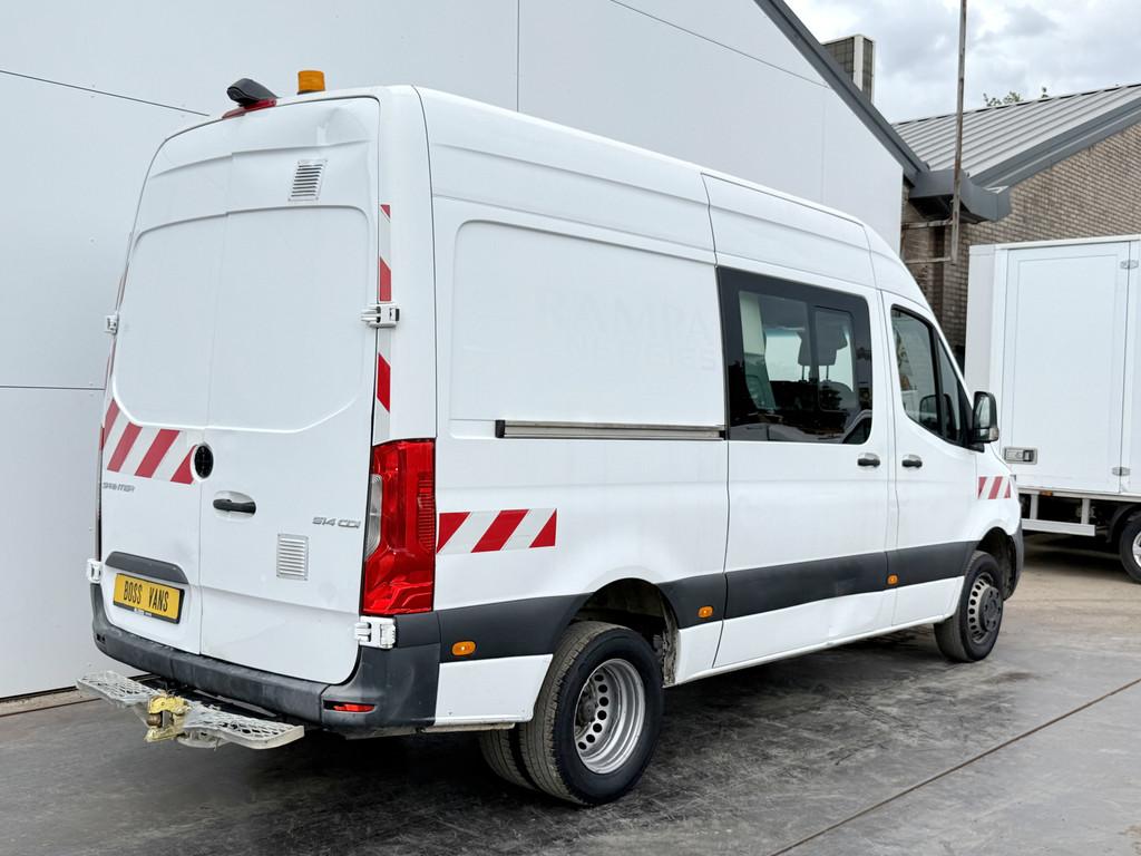 Mercedes-Benz Sprinter 514 2.2 CDI L2H2 Dubbele Cabine DoKa, Achterwielaandrijving, Gebruikt, 4 cilinders, Wit