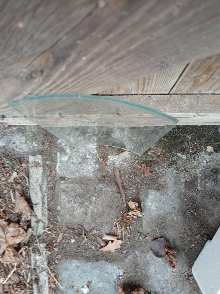 Verre de véranda incurvé., Bricolage & Construction, Vitres, Châssis & Fenêtres, Enlèvement