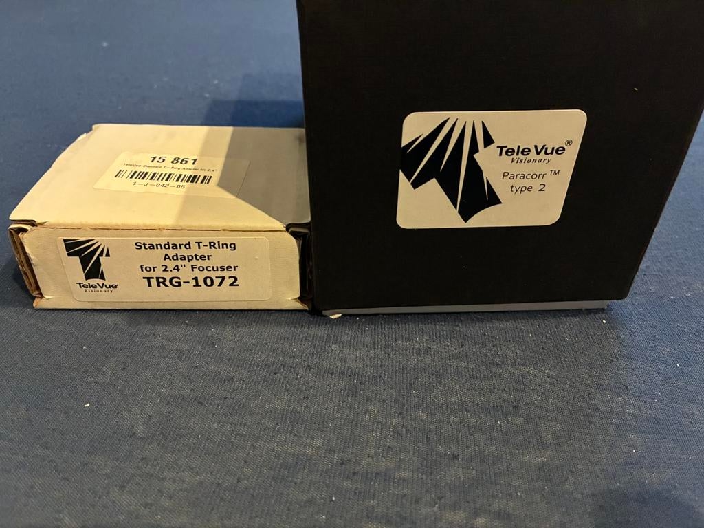 TeleVue Paracorr Type 2 comacorrector, Audio, Tv en Foto, Optische apparatuur | Telescopen, Ophalen, Nieuw, Onderdelen of Accessoires