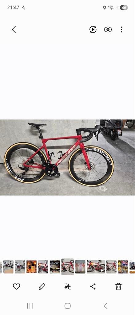 Racefiets, Fietsen en Brommers, Fietsen | Racefietsen, Ophalen of Verzenden, Carbon