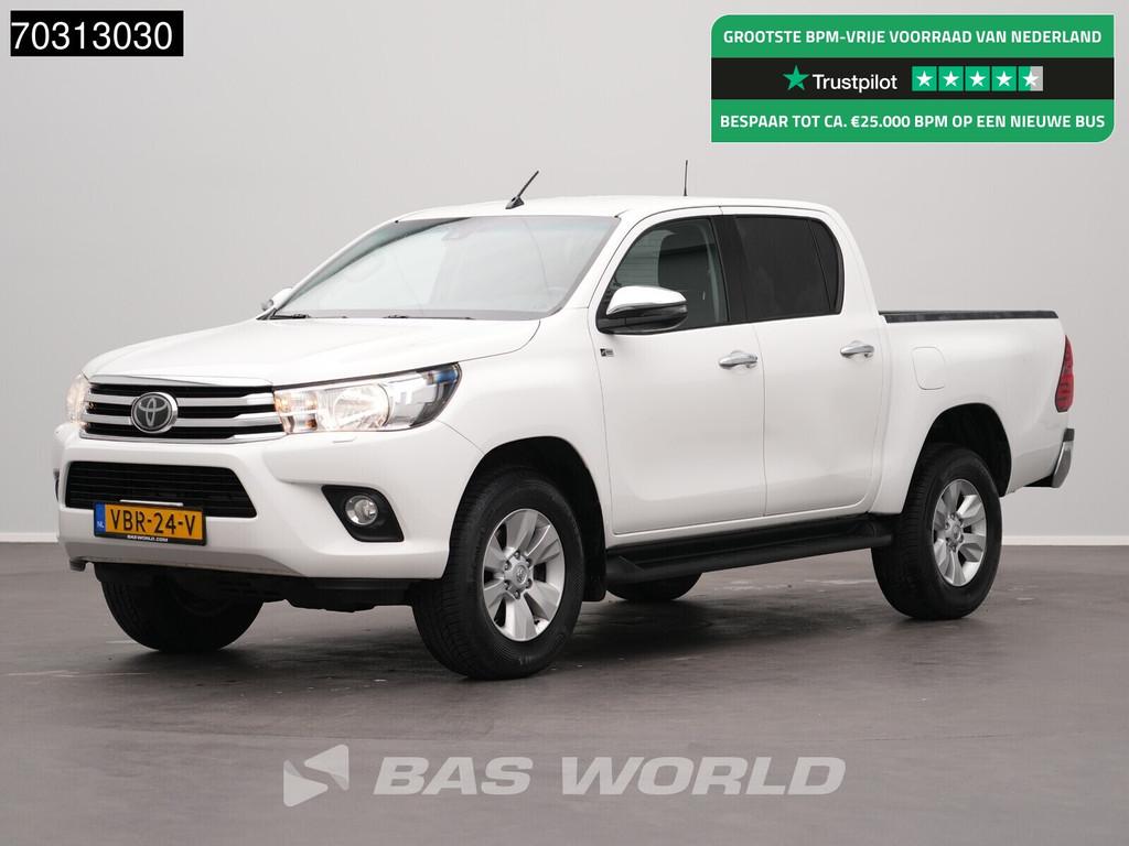 Toyota Hilux 2.4 D-4D-F Double Cab Automaat Trekhaak Airco C, Auto's, Toyota, Automaat, Stof, Gebruikt, 4 cilinders