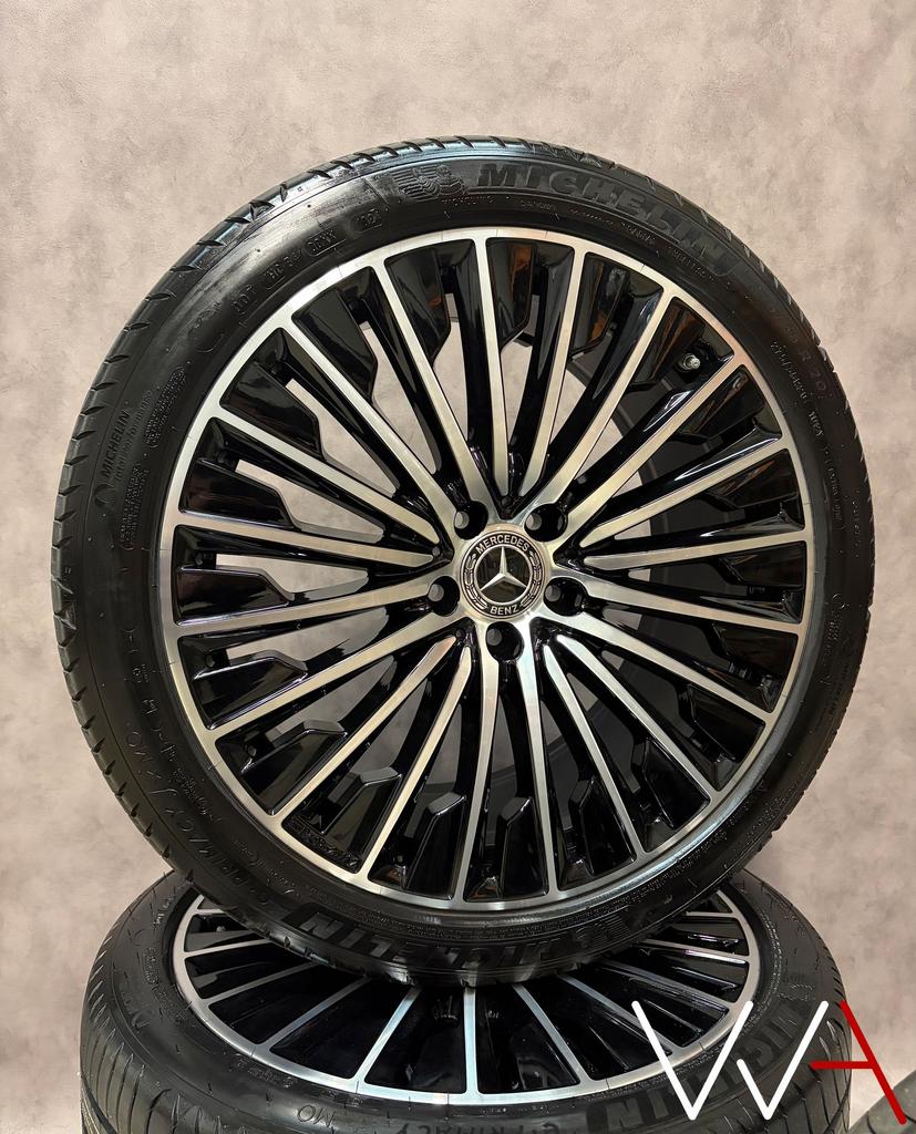 20'' Mercedes-Benz E-Klasse W214 S214 AMG velgen Michelin, Gebruikt, -, -, Banden en Velgen