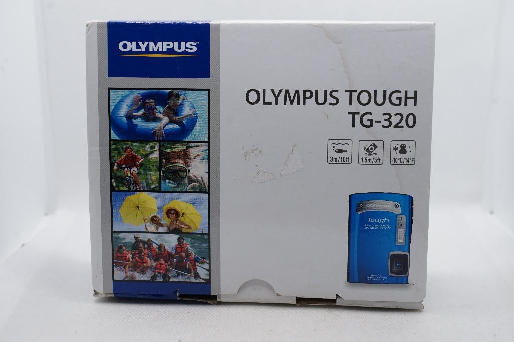 Olympus Tough TG-320 14MP onderwater digitale camera, TV, Hi-fi & Vidéo, Appareils photo numériques, Enlèvement ou Envoi, Compact
