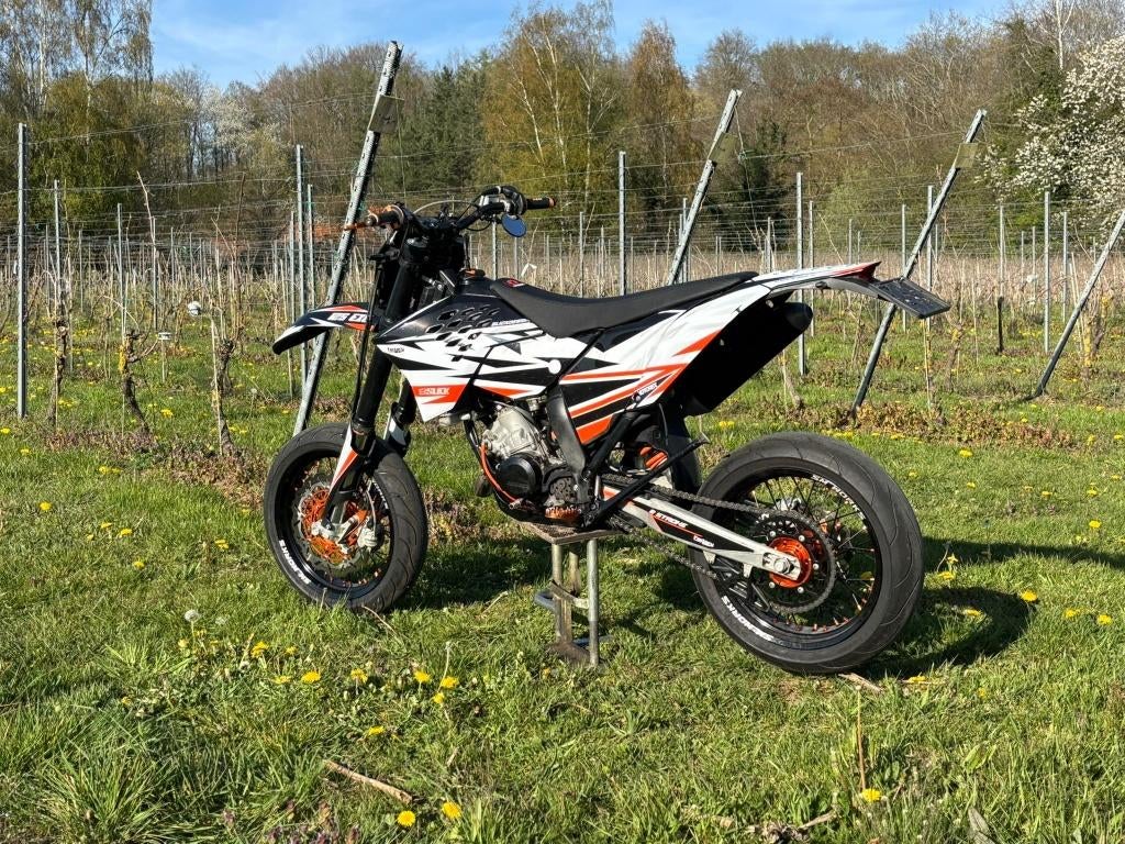 KTM 125 exc supermoto, Motoren, Motoren | KTM, Particulier, SuperMoto, 11 kW of minder, 1 cilinder, Minimaal motorrijbewijs A1