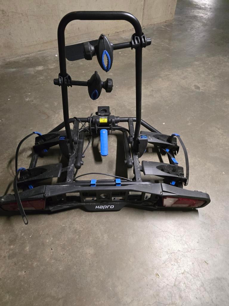 Fietsendrager voor 2 E bikes, Ophalen