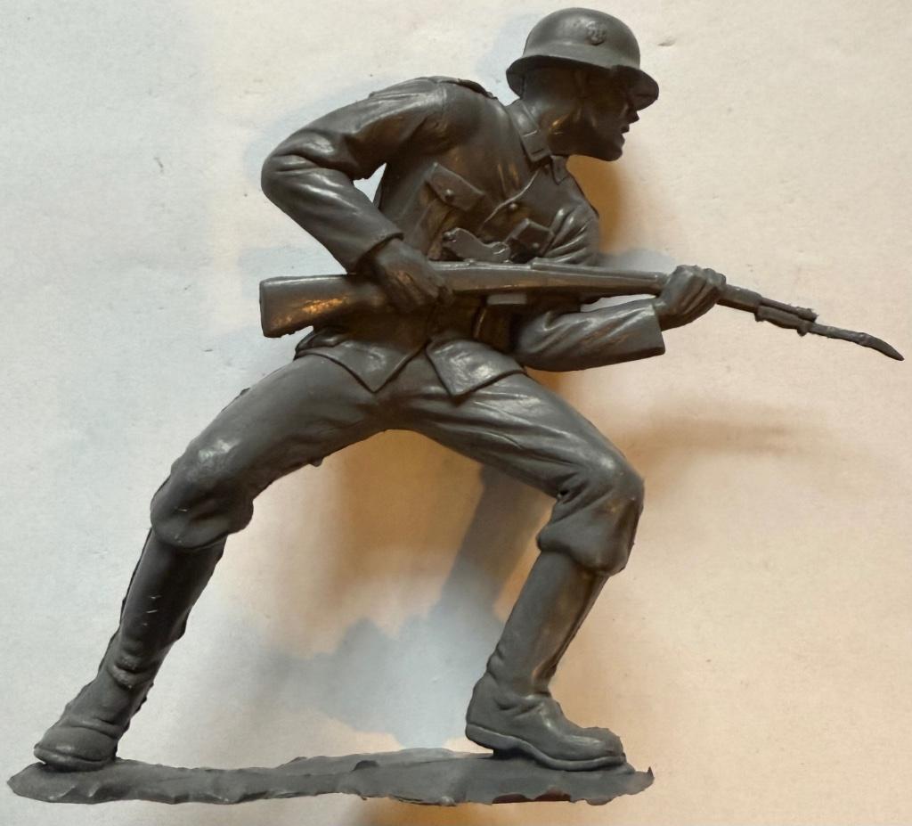 Jouet vintage soldat allemand Marx Toys GB années '60, Envoi