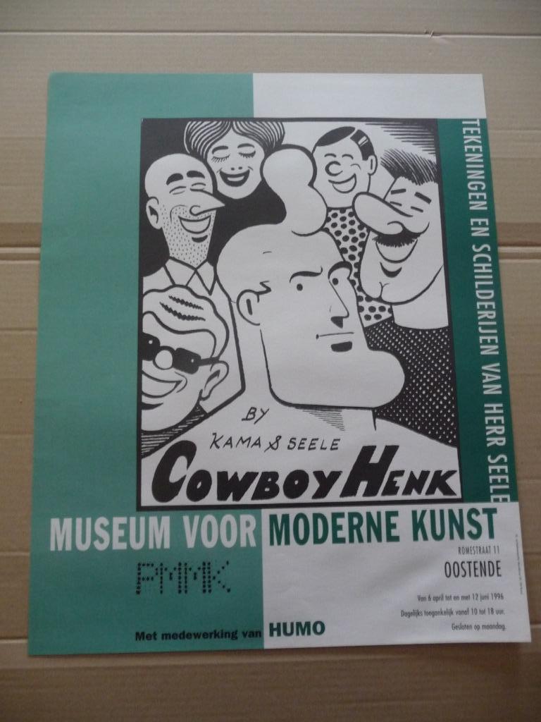 KAMAGURKA & HERR SEELE, zeldzame affiche, PMMK Oost., 1996, Antiek en Kunst, Kunst | Litho's en Zeefdrukken, Ophalen of Verzenden