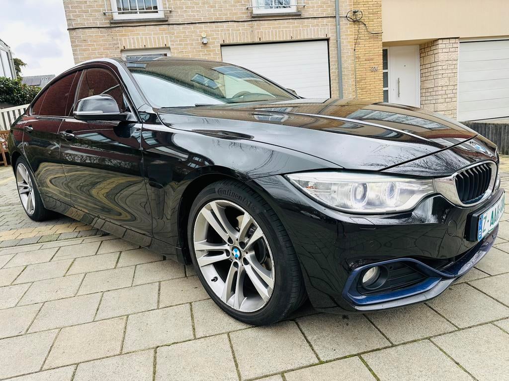BMW 420i GRAN COUPE 184PK 2015 LEDER GPS 15.000€, Auto's, BMW, 1998 cc, Achterwielaandrijving, 4 cilinders, USB