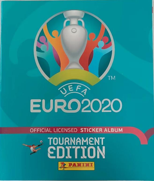 Panini Album Euro 2020 Tournament Edition, Enlèvement, Comme neuf