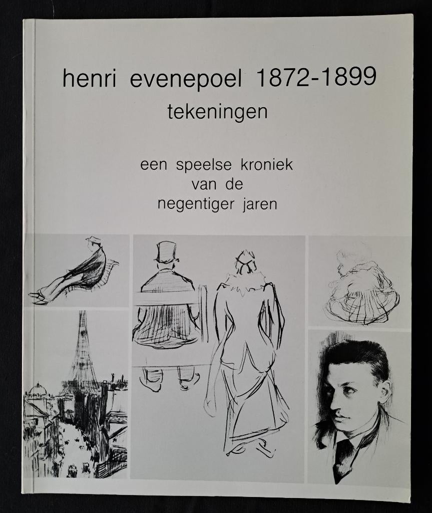 Dessins d'Henri Evenepoel (1872-1899), édition 1988, Peinture et dessin, Enlèvement ou Envoi, Stedelijk museum St Niklaas, Comme neuf