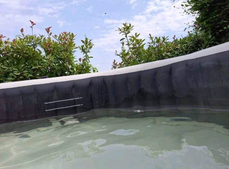 Intex Luxe Spa 6 personen met toebehoren, Tuin en Terras, Zwembaden, Gebruikt, Overige typen, Minder dan 80 cm, Ophalen