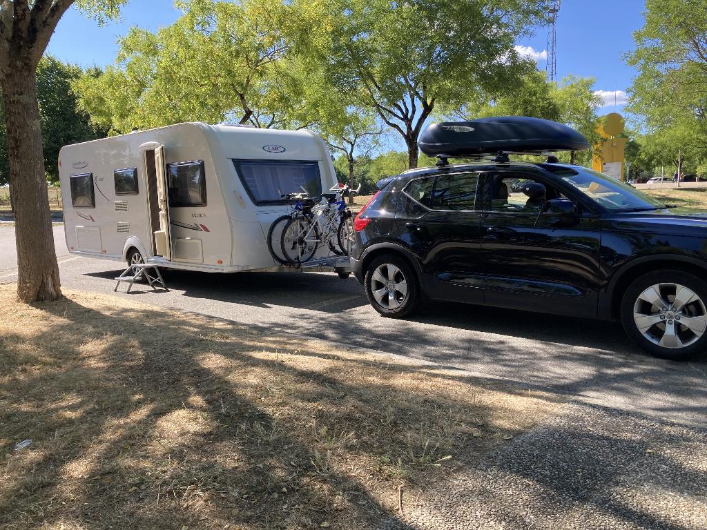 caravan LMC münsterland 490E musica, Caravanes & Camping, Particulier, Porte-vélos