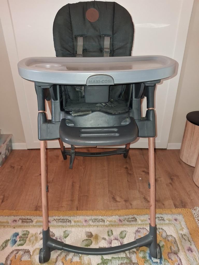 Maxi Cosi eetstoel Minla, Kinderen en Baby's, Ophalen, Gebruikt, Meegroeistoel, Gordel(s)