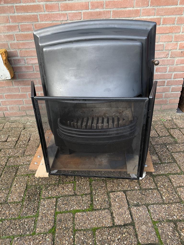Etna 90 gietijzeren houtkachel, Ophalen, Gebruikt, Houtkachel, Vrijstaand
