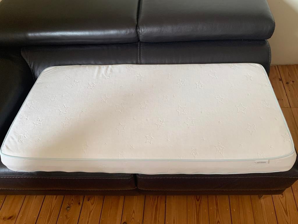 Matelas bébé 60x120x10cm état neuf, Enlèvement, Comme neuf, Matelas