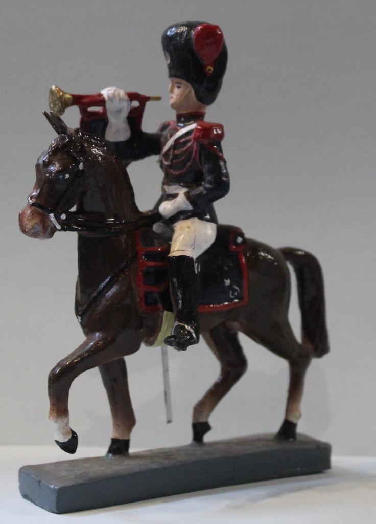 TROMPETTISTE D'ESCORTE ROYALE DE LA GENDARMERIE, Collections, Envoi, Gendarmerie, Miniature ou Figurine