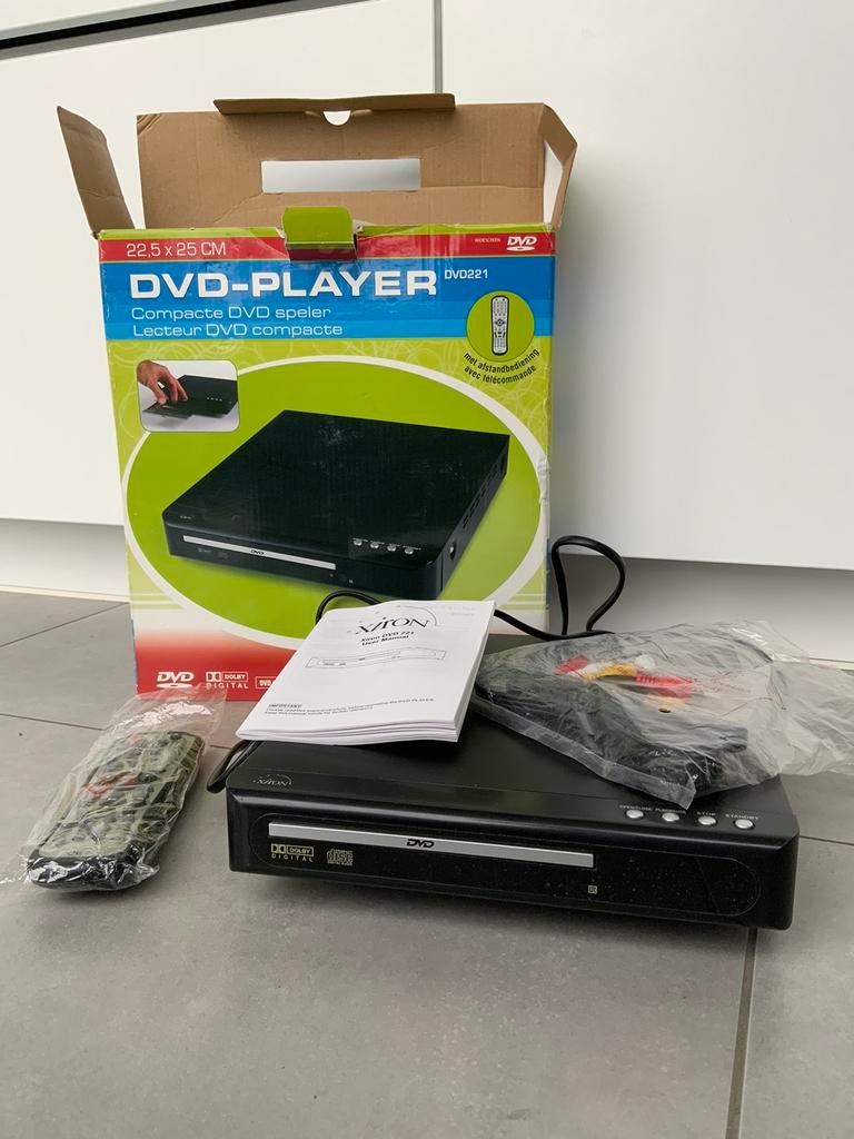 DVD speler XIRON zeer compact, Ophalen of Verzenden, Zo goed als nieuw, Dvd-speler, Overige merken