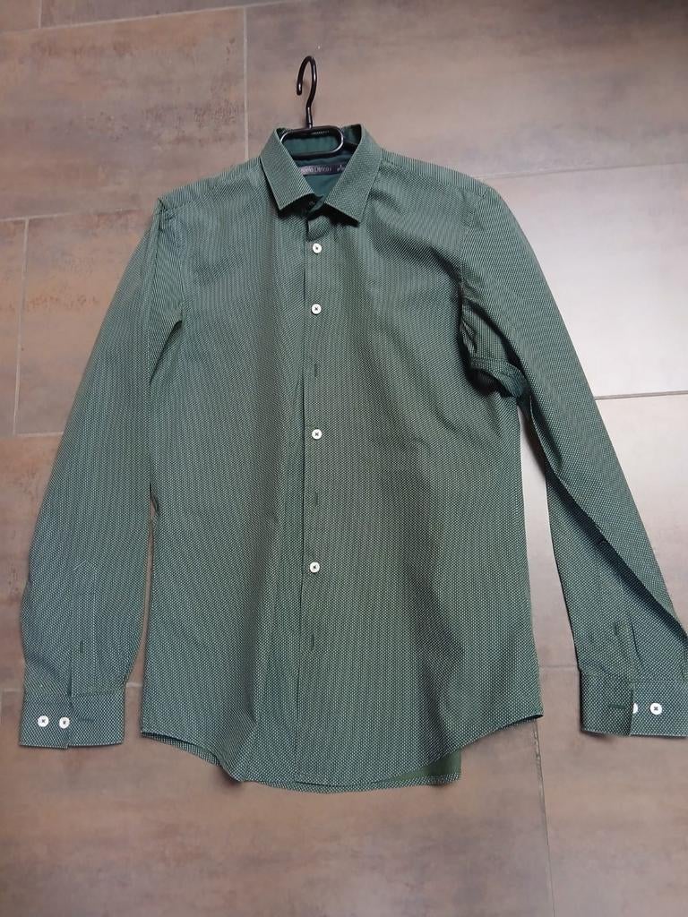 Overhemd voor heren, Kleding | Heren, Overhemden, Ophalen of Verzenden, Groen