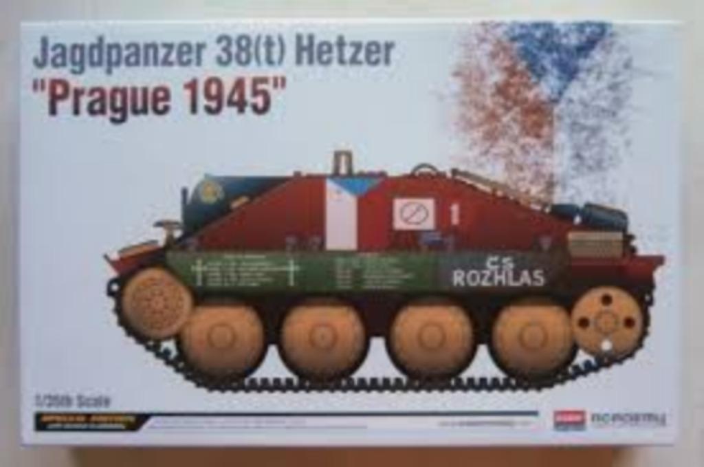 ACADEMY 13277 jagdpanzer 38(t) hetzer "Prague 1945" éch 1/35, Neuf, Autres marques, Tank, Enlèvement ou Envoi