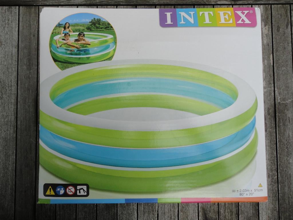 Zwembad (Opblaasbaar) Intex, Tuin en Terras, Zwembaden, Ophalen, Opblaaszwembad, Rond, Nieuw