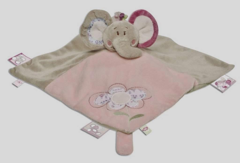 Zacht knuffeldoekje Noukies Kali olifant doudou. Nieuw!!, Enfants & Bébés, Enlèvement ou Envoi, Neuf, Éléphant