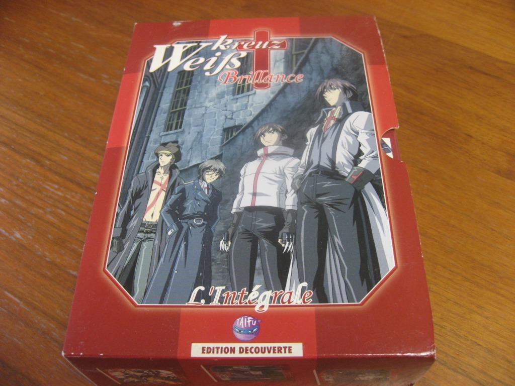 kreuz weiss brillance l'integrale 3 dvds coffret manga, Anime (japonais), Enlèvement ou Envoi, Dessin animé, Coffret