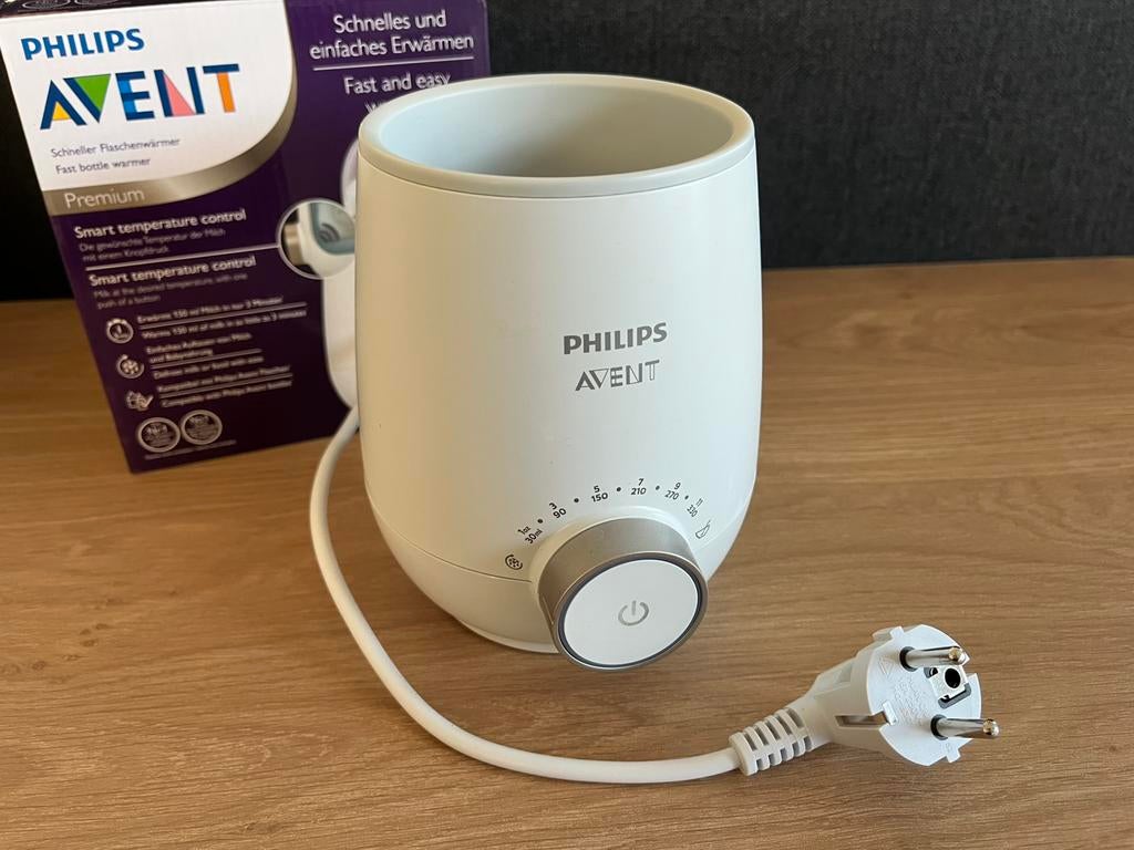 Philips Avent Flessenwarmer Premium, Kinderen en Baby's, Ophalen of Verzenden, Gebruikt, Flessen- of potjesverwarmer