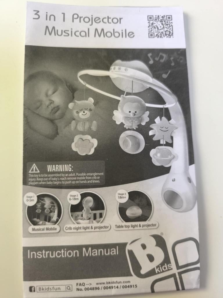 Projecteur mobile musical, Enfants & Bébés, Enlèvement, Utilisé, Lampe