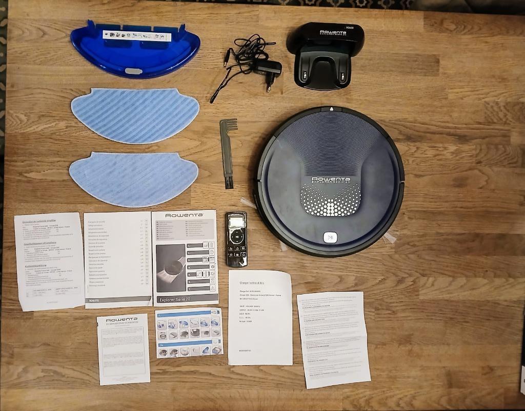 Robotstofzuiger Rowenta Explorer Serie 20 Wet&Dry NIEUW!, Elektronische apparatuur, Stofzuigers, Ophalen of Verzenden, Nieuw, Reservoir