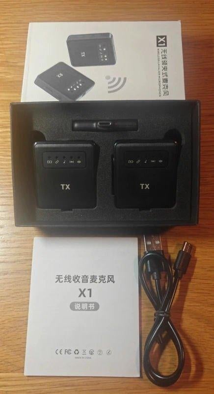 Wireless Lavalier Microfoons, Ophalen of Verzenden, Nieuw