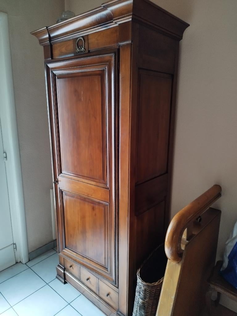 kleerkast, Huis en Inrichting, Kasten | Kleerkasten, Gebruikt, 200 cm of meer, Eikenhout, 50 tot 100 cm