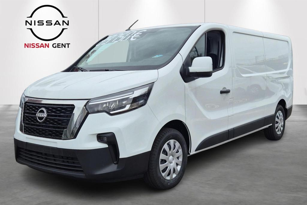 Nissan Primastar L2H1 N-Connecta Automaat - Navi - Cruise Co, Auto's, Stof, 110 kW, Wit, Bedrijf