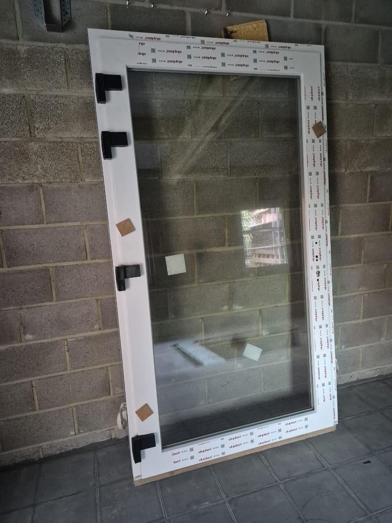 Porte extérieur neuve 1250x2200, Bricolage & Construction, Châssis & Portes coulissantes, Neuf, 75 à 150 cm, Enlèvement, Vitre comprise