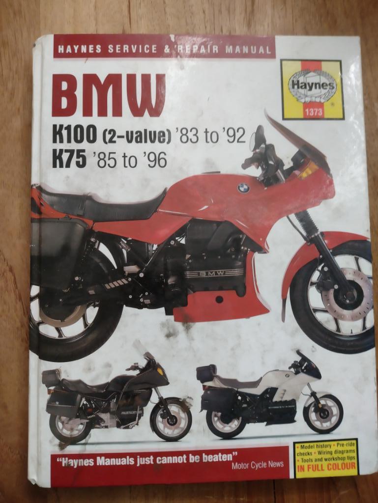 BMW K100/75 Werkplaatshandboek, Motoren, Handleidingen en Instructieboekjes, Ophalen of Verzenden, BMW